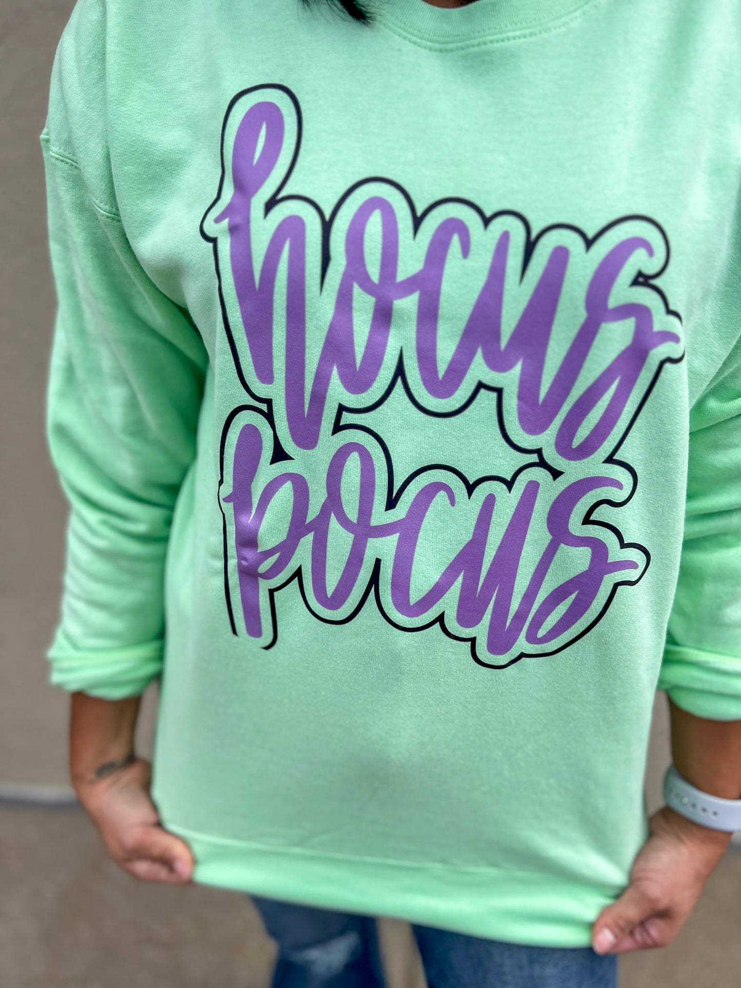 BRIGHT HOCUS POCUS SWEATSHIRT