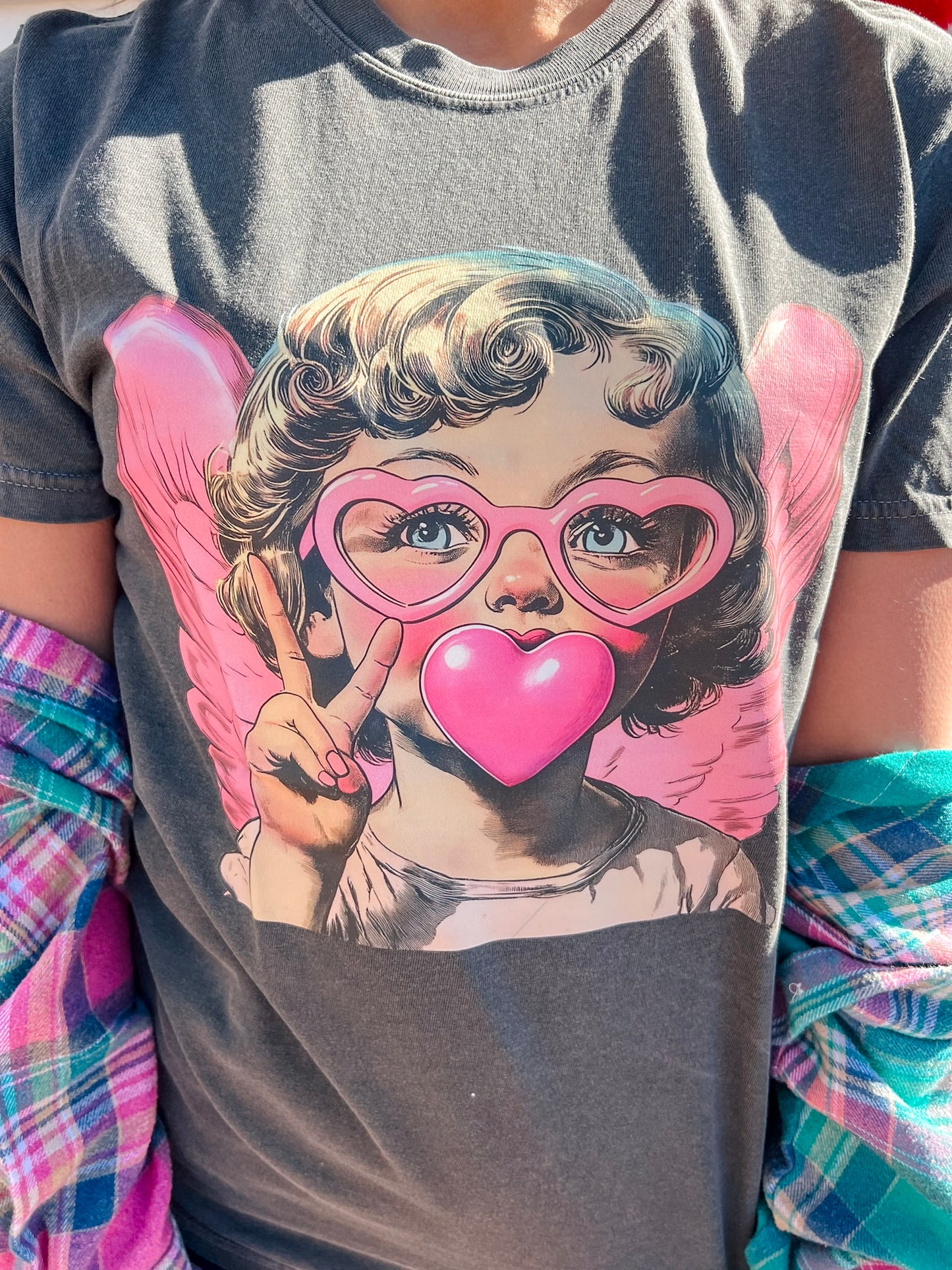 CUPID BUBBLE TEE (PEPPER)