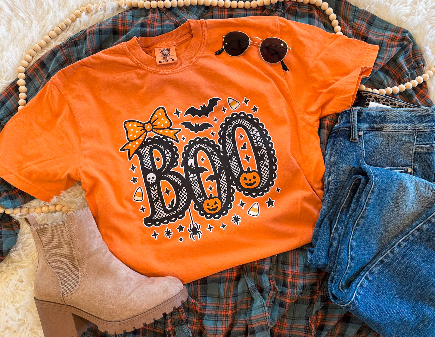 BOO TEE (ORANGE)