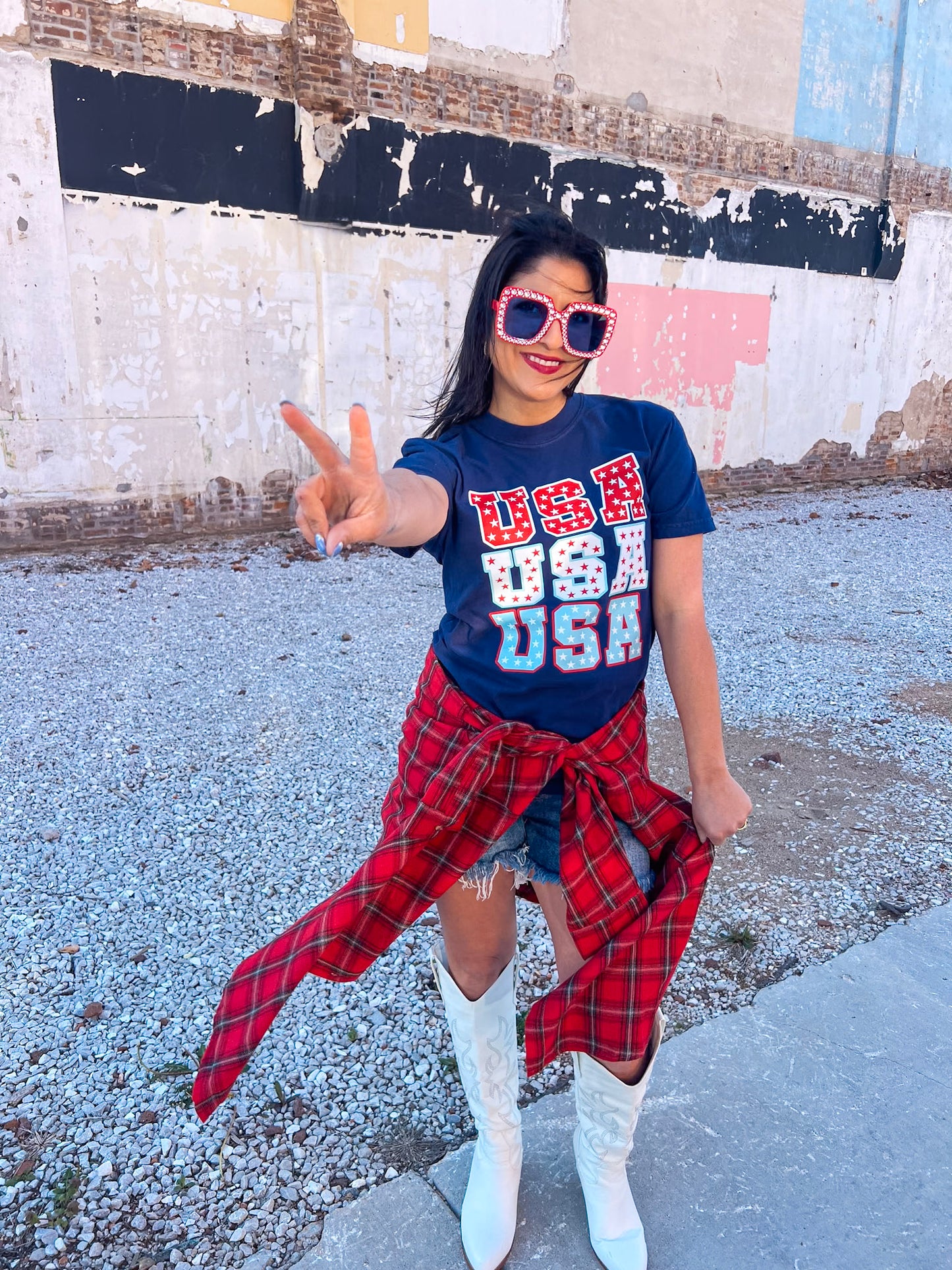 USA USA USA TEE