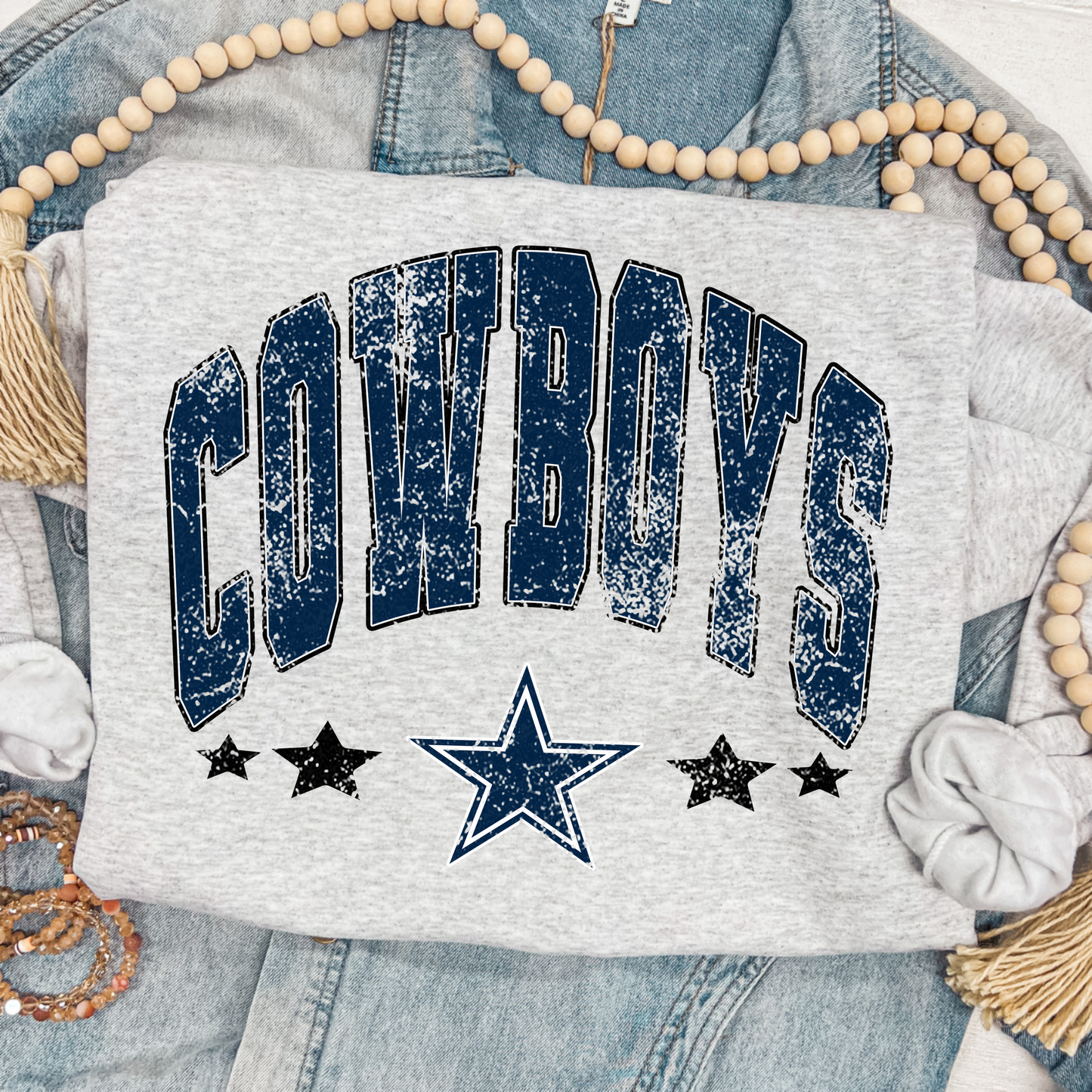 COWBOYS STARS SWEATSHIRT