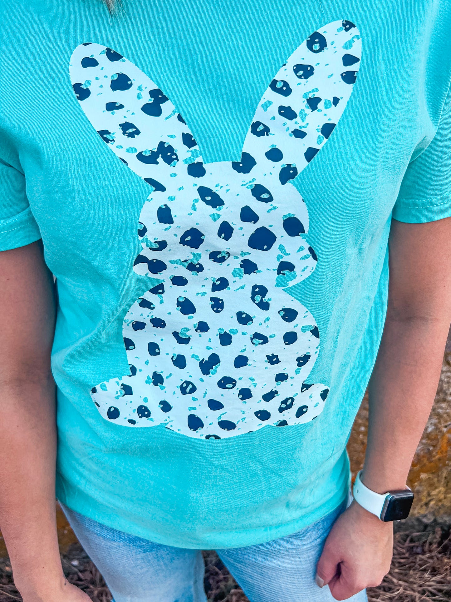 POLKA DOT BUNNY TEE