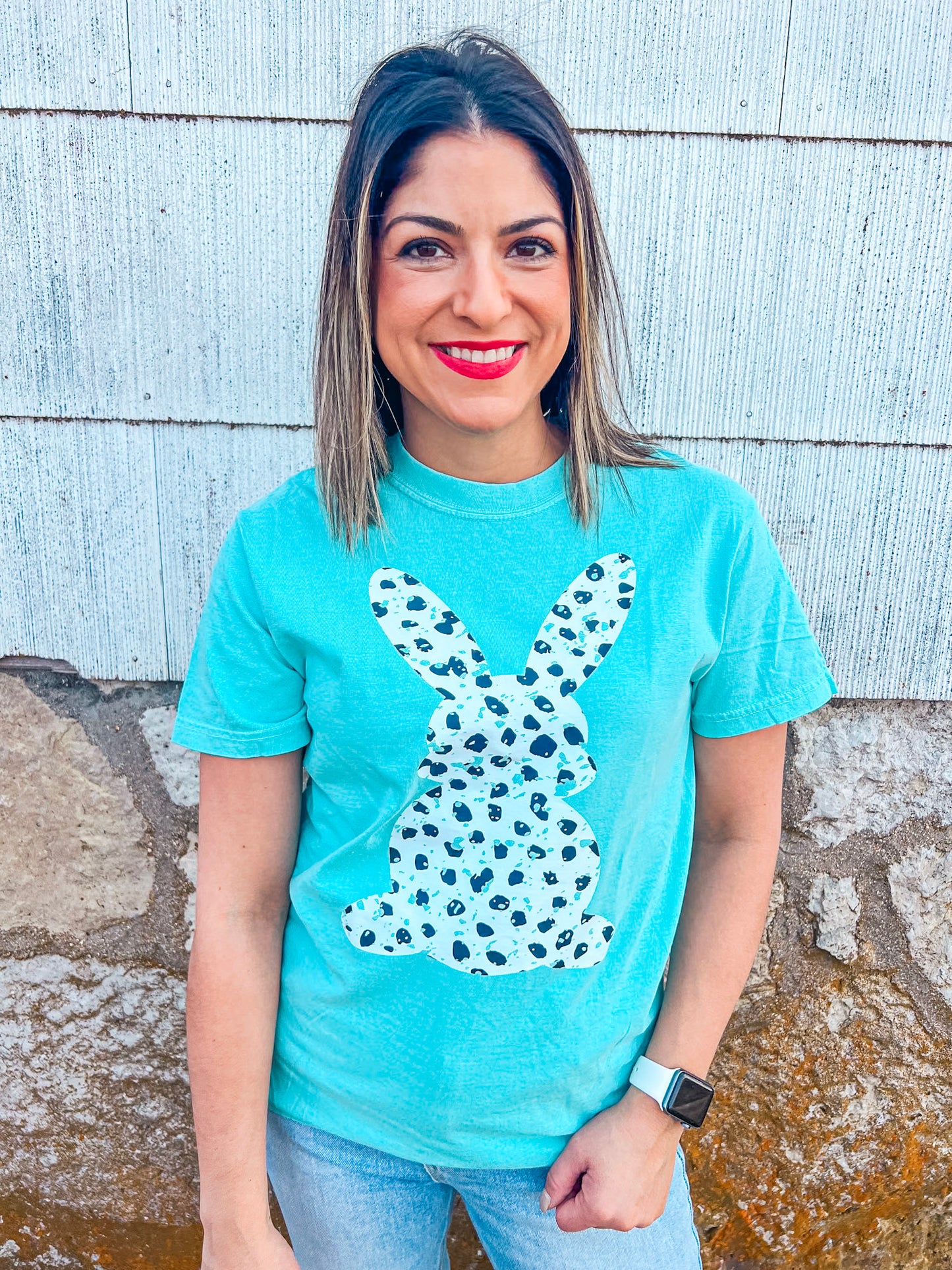 POLKA DOT BUNNY TEE