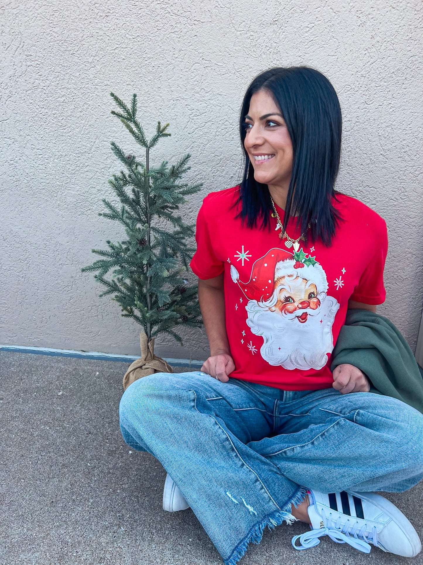 JOLLY SANTA TEE (RED CC)