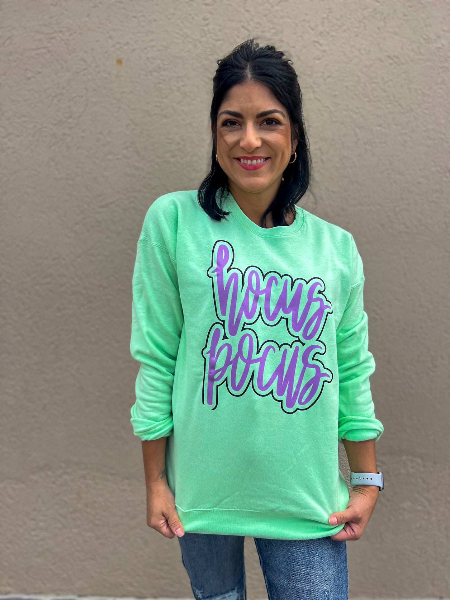 BRIGHT HOCUS POCUS SWEATSHIRT