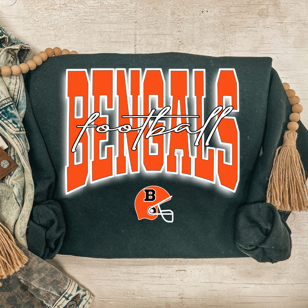 BENGALS FOOTBALL SWEATSHIRT