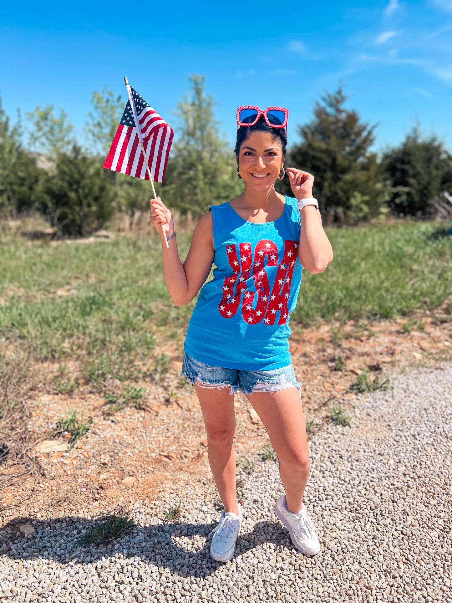 USA STARS TANK