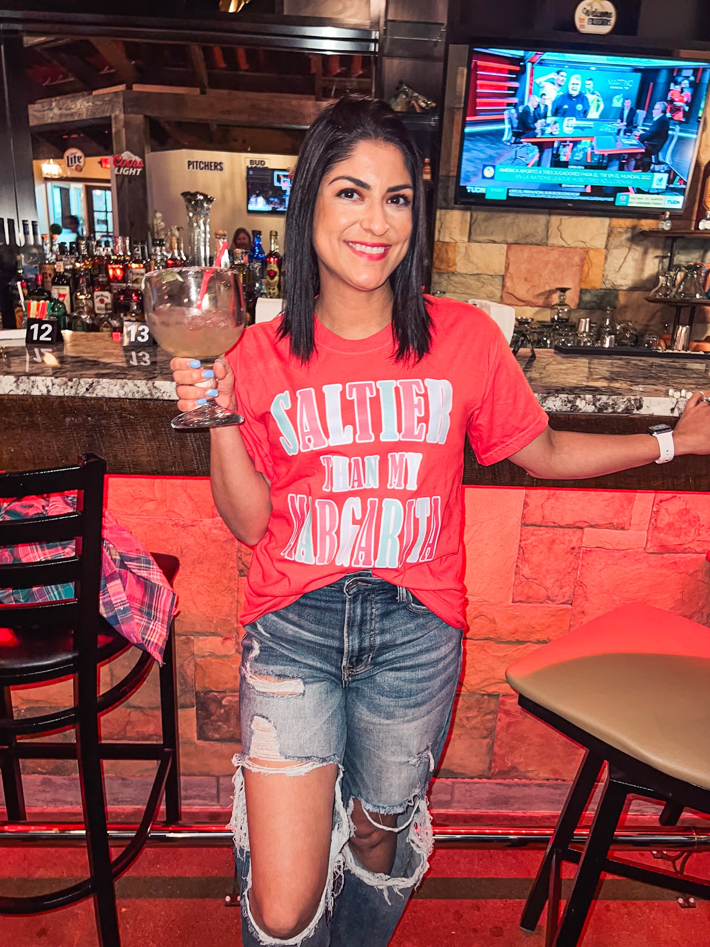 SALTIER THAN MY MARGARITA TEE