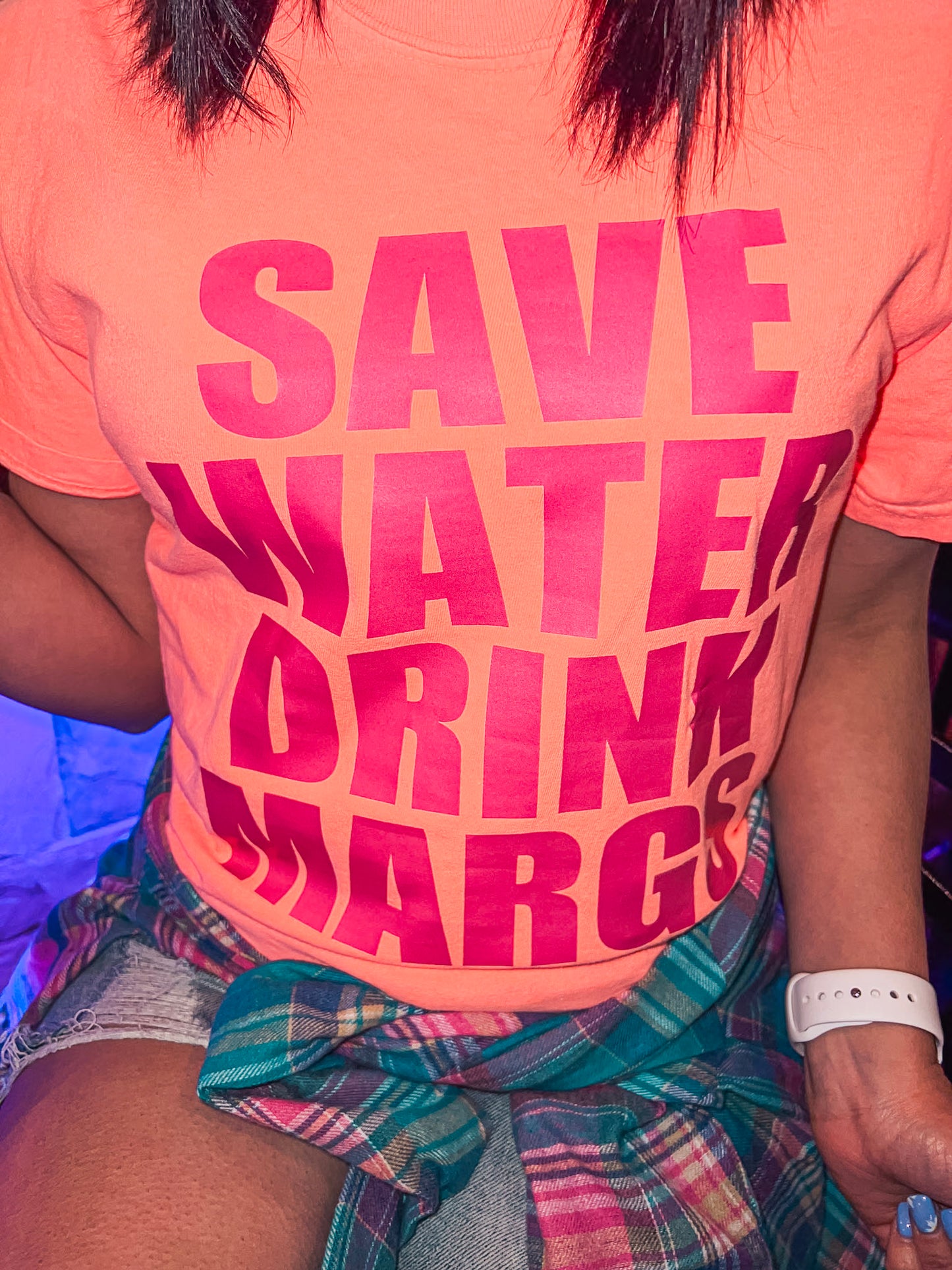 SAVE WATER DRINK MARGS TEE