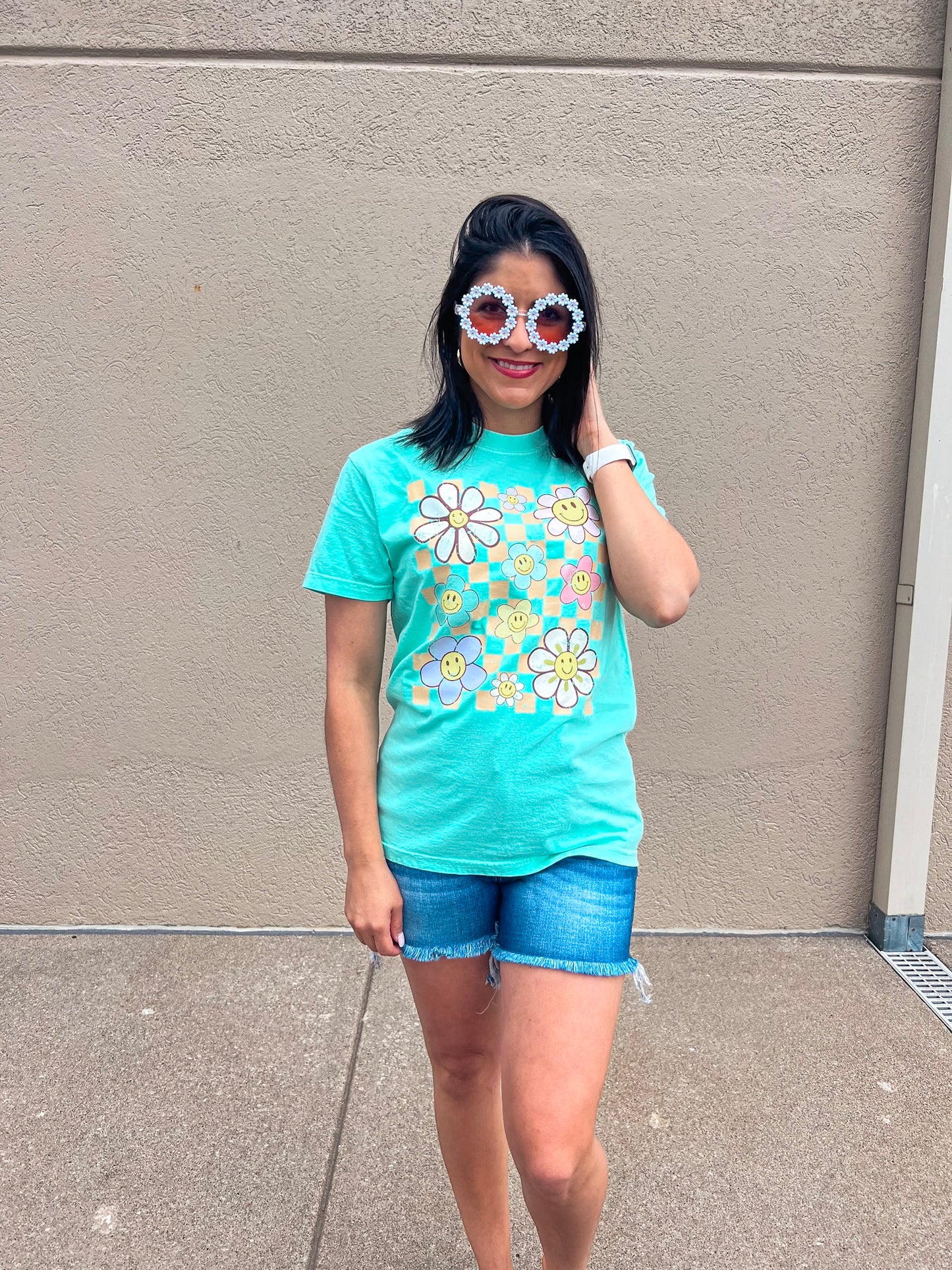 ISLAND MINT SUMMER HAPPY TEE