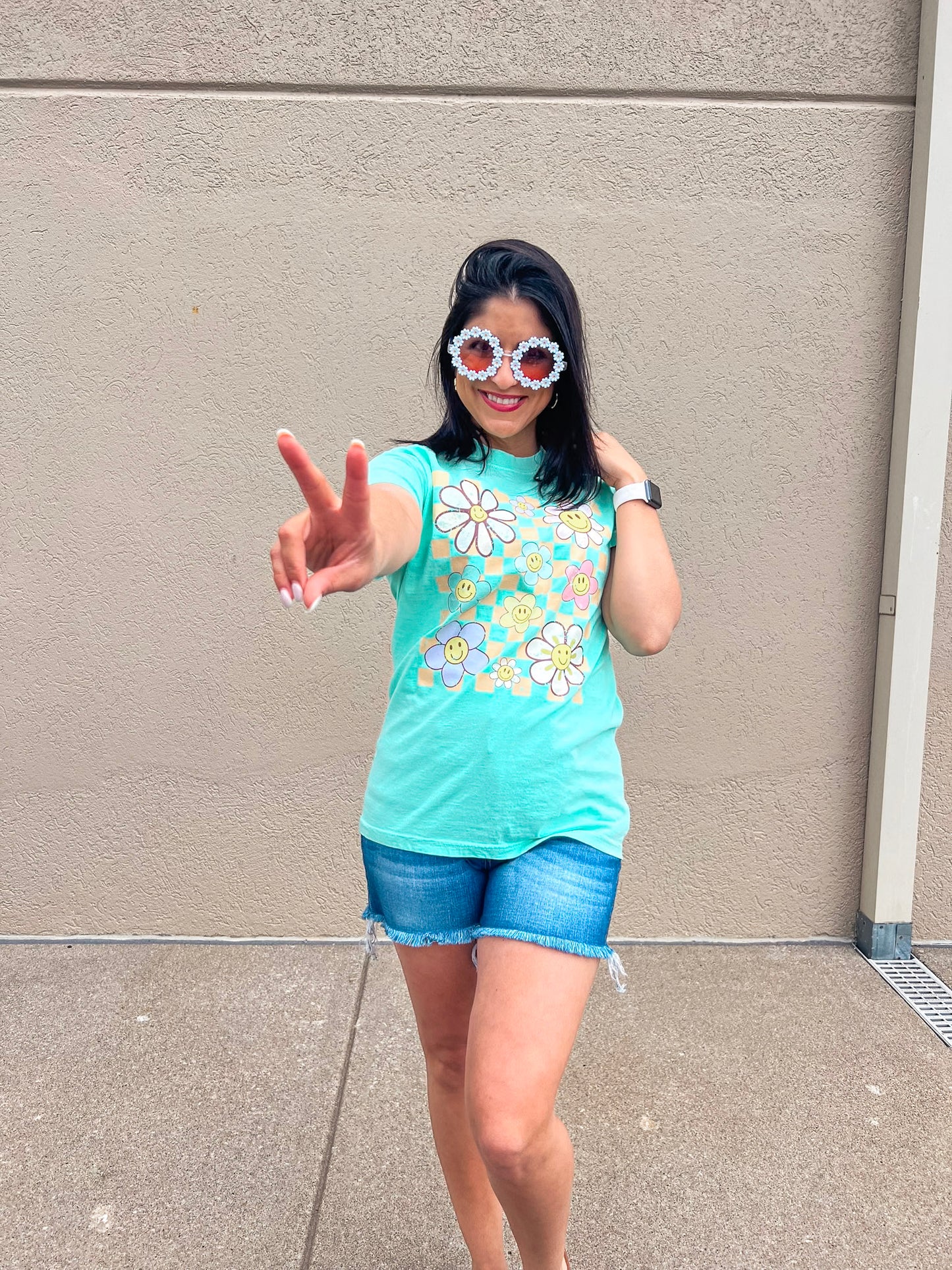 ISLAND MINT SUMMER HAPPY TEE
