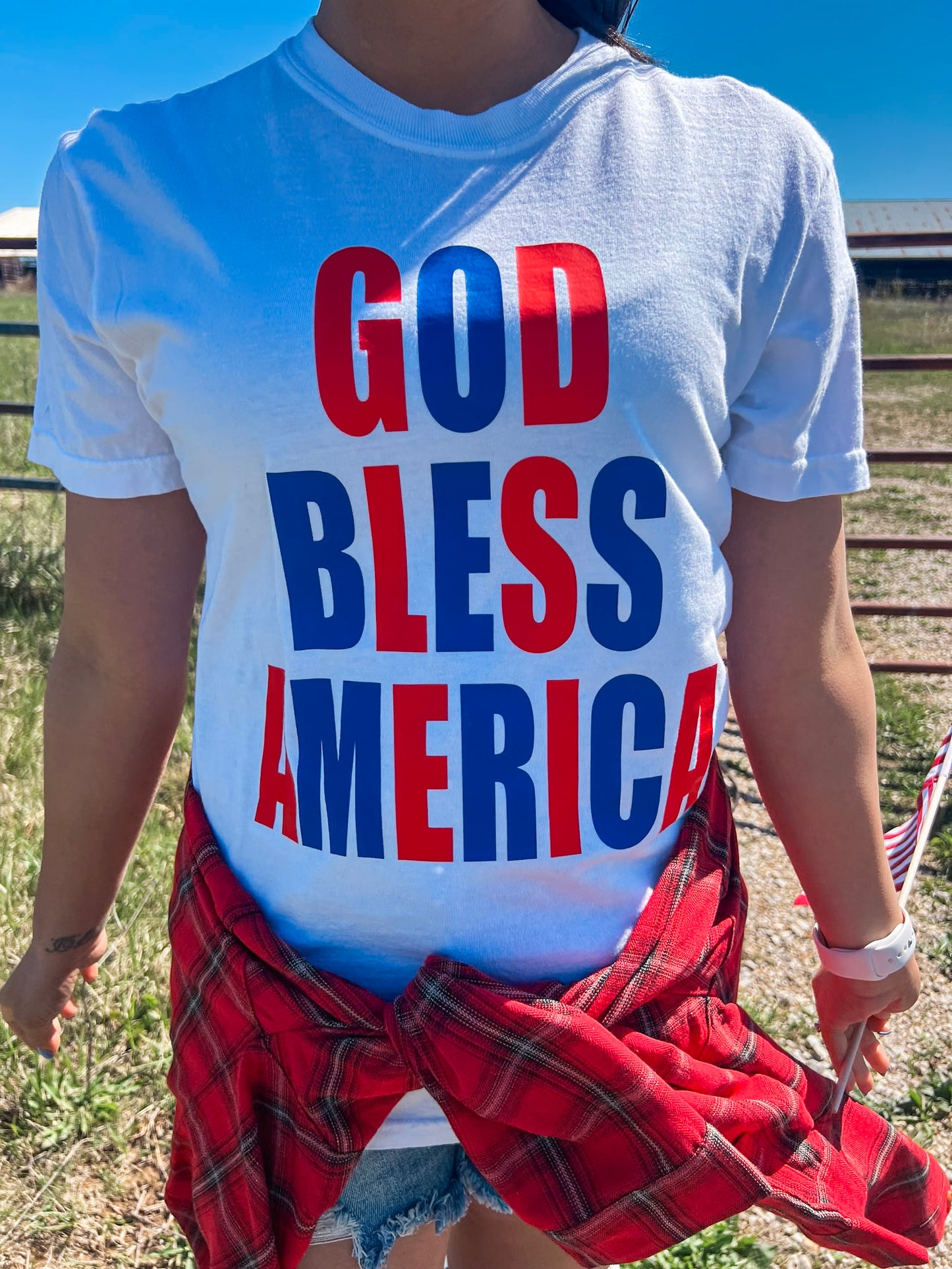 GOD BLESS AMERICA TEE