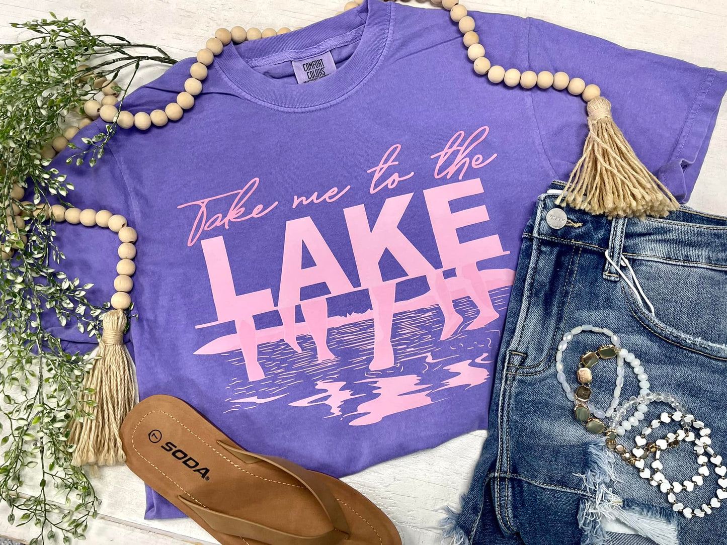 TAKE ME TO THE LAKE TEE