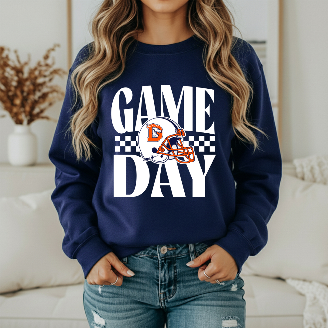 BRONCOS GAMEDAY SWEATSHIRT (NAVY)