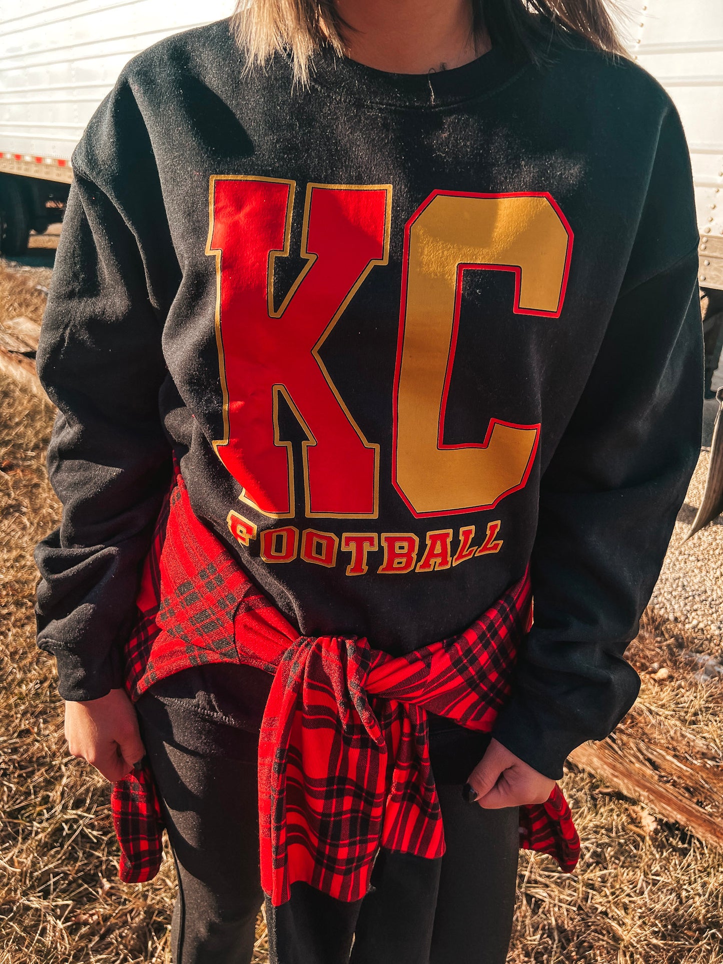 KC FOOTBALL SWEATSHIRT