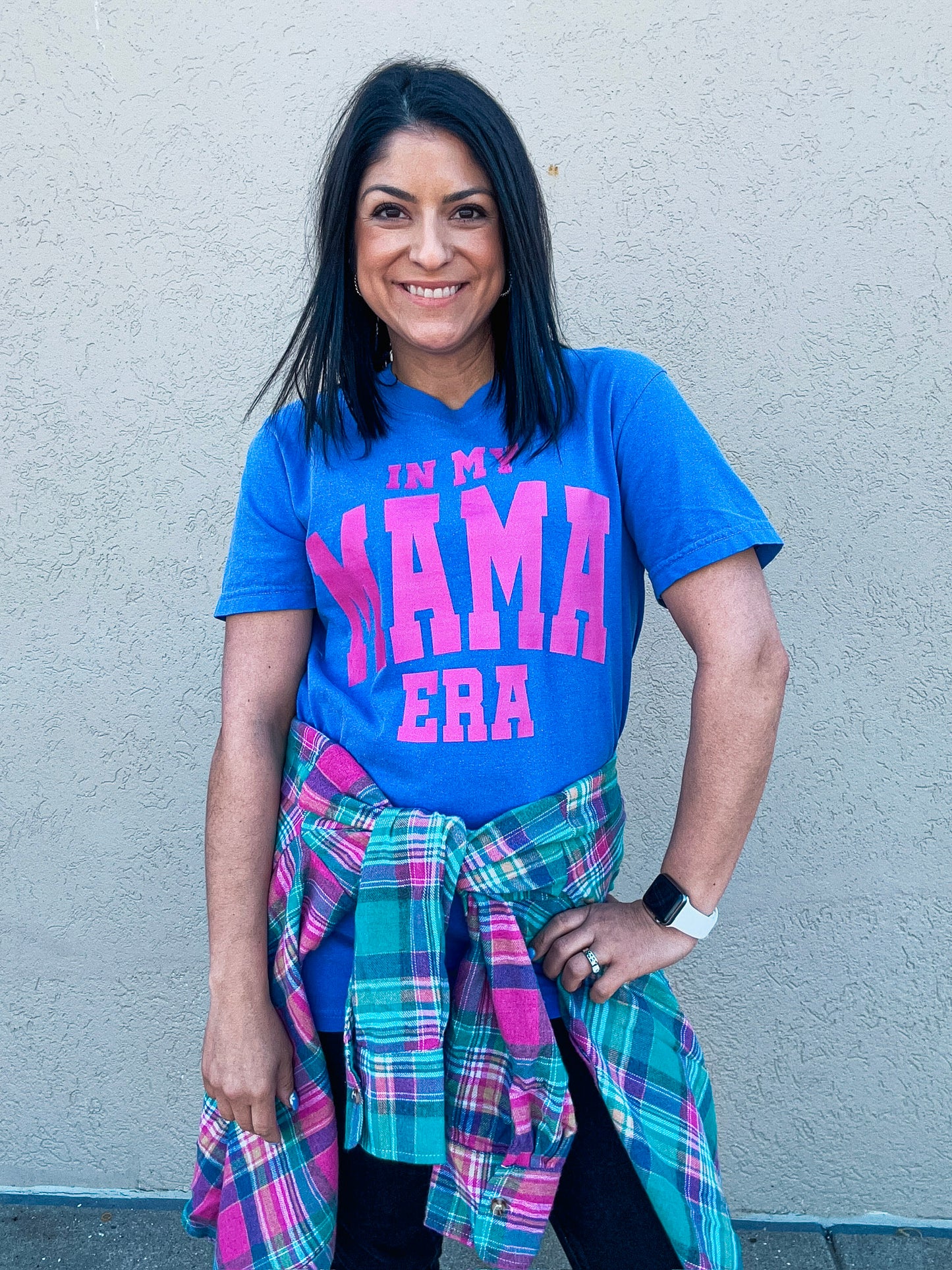 IN MY MAMA ERA TEE (FLO BLUE)