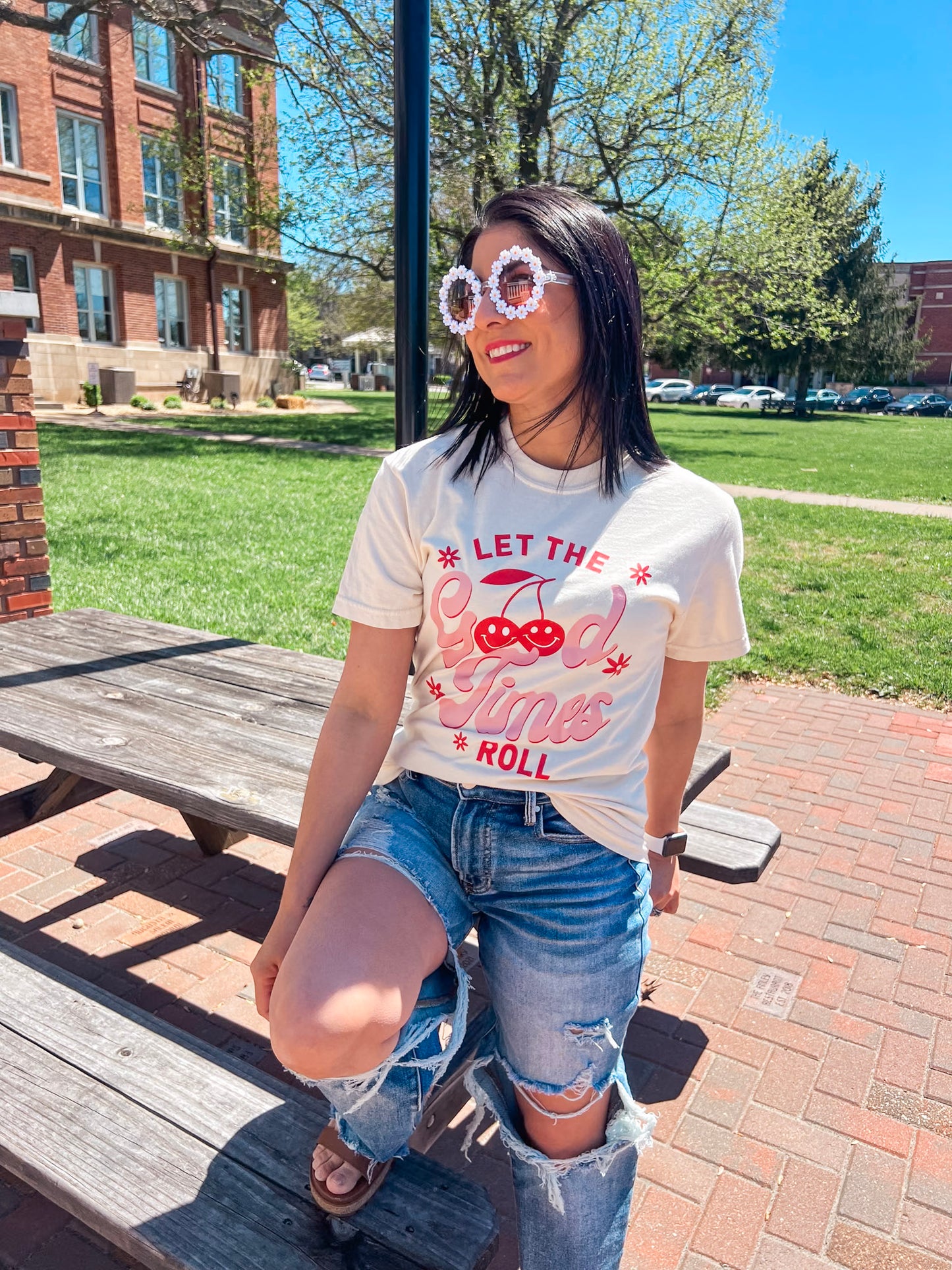 LET THE GOOD TIMES ROLL TEE