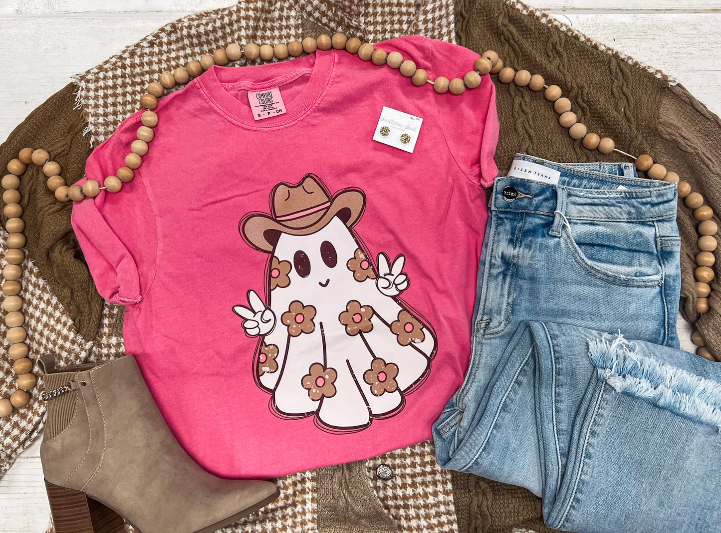 PINK GHOST TEE
