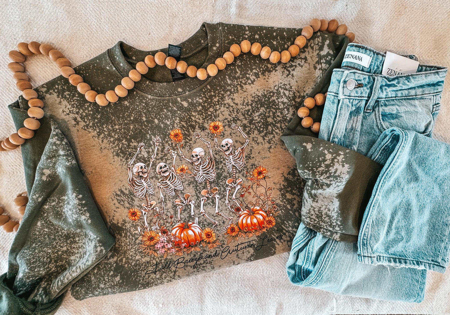 FALL BREEZE SWEATSHIRT (M. GREEN)