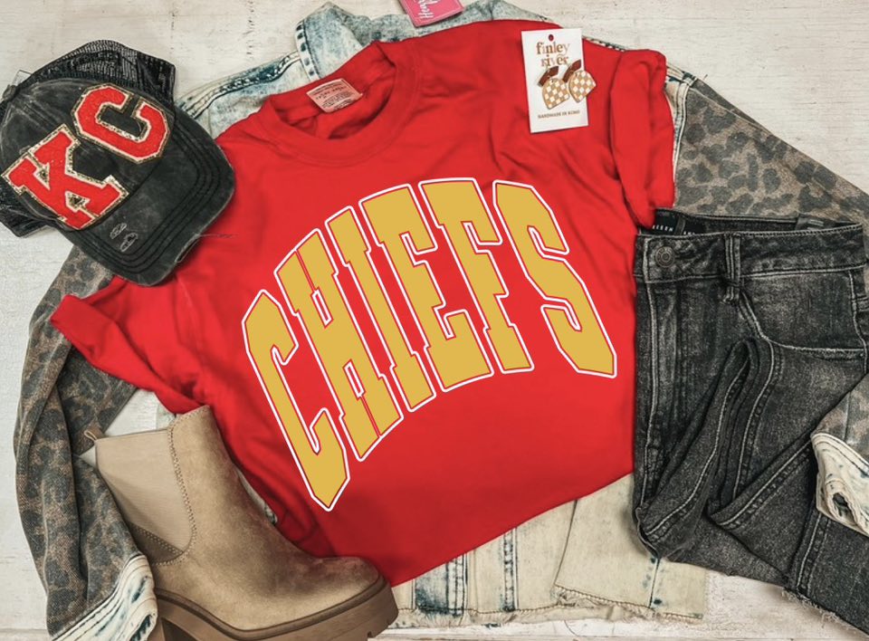 CHIEFS TEE (RED CC)