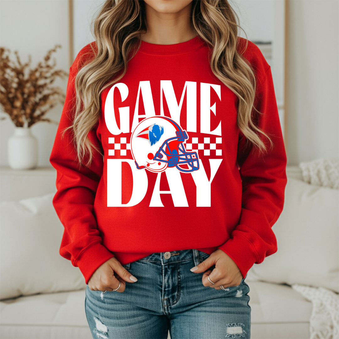 BILLS GAMEDAY SWEATSHIRT (RED)