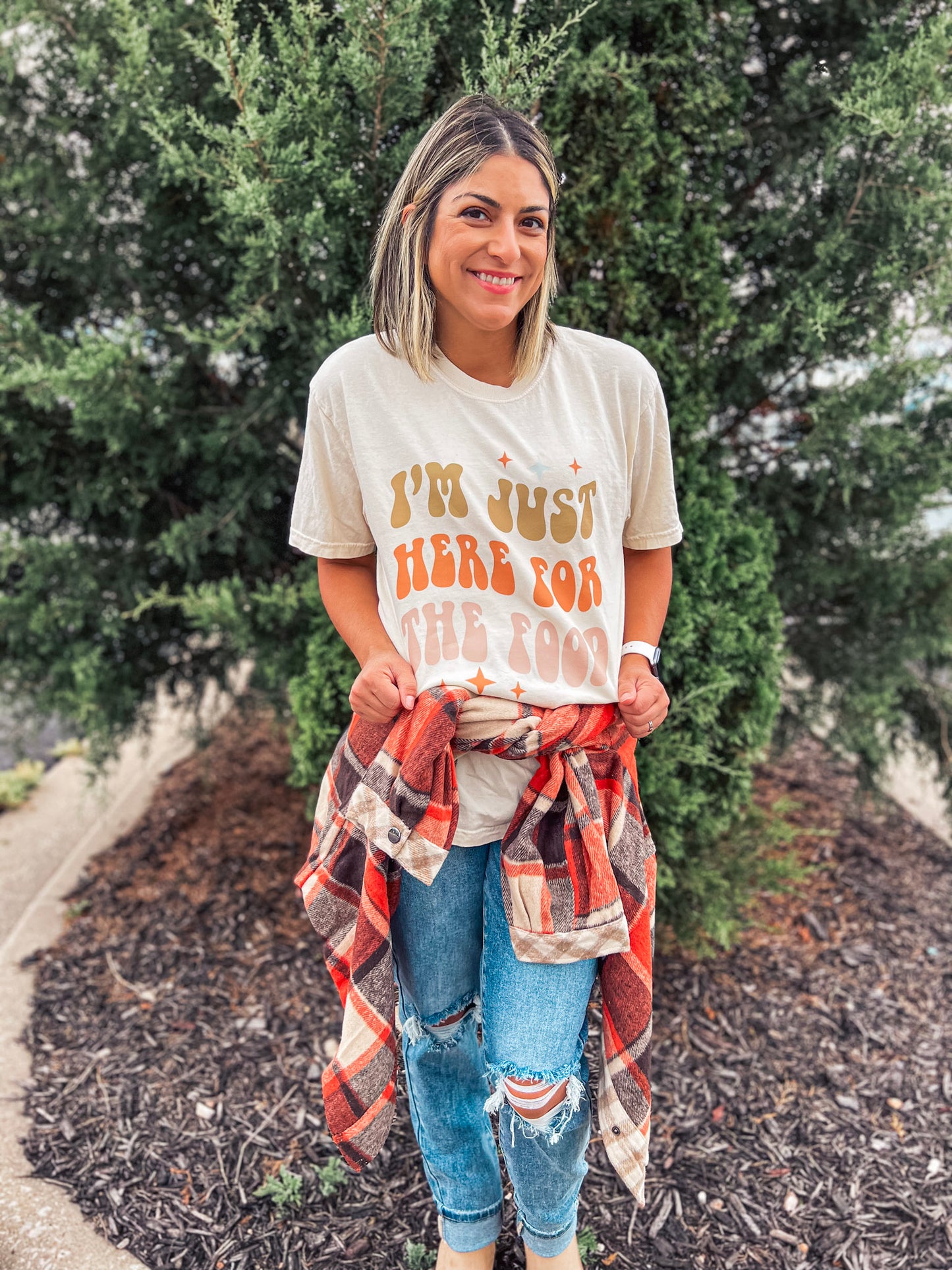 I'M JUST HERE FOR THE FOOD TEE