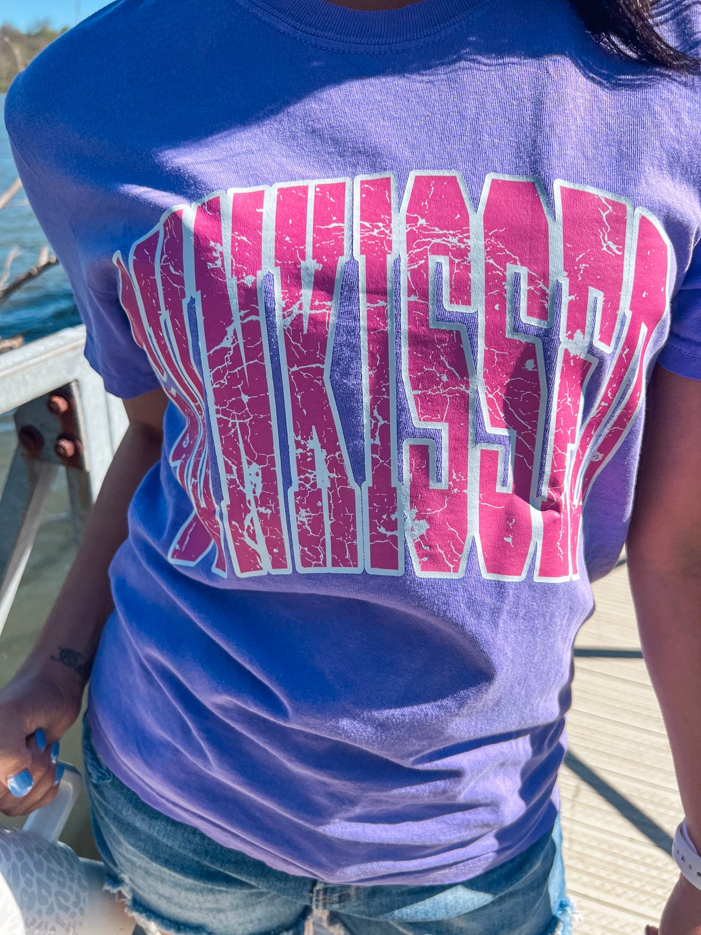 VIOLET SUNKISSED TEE