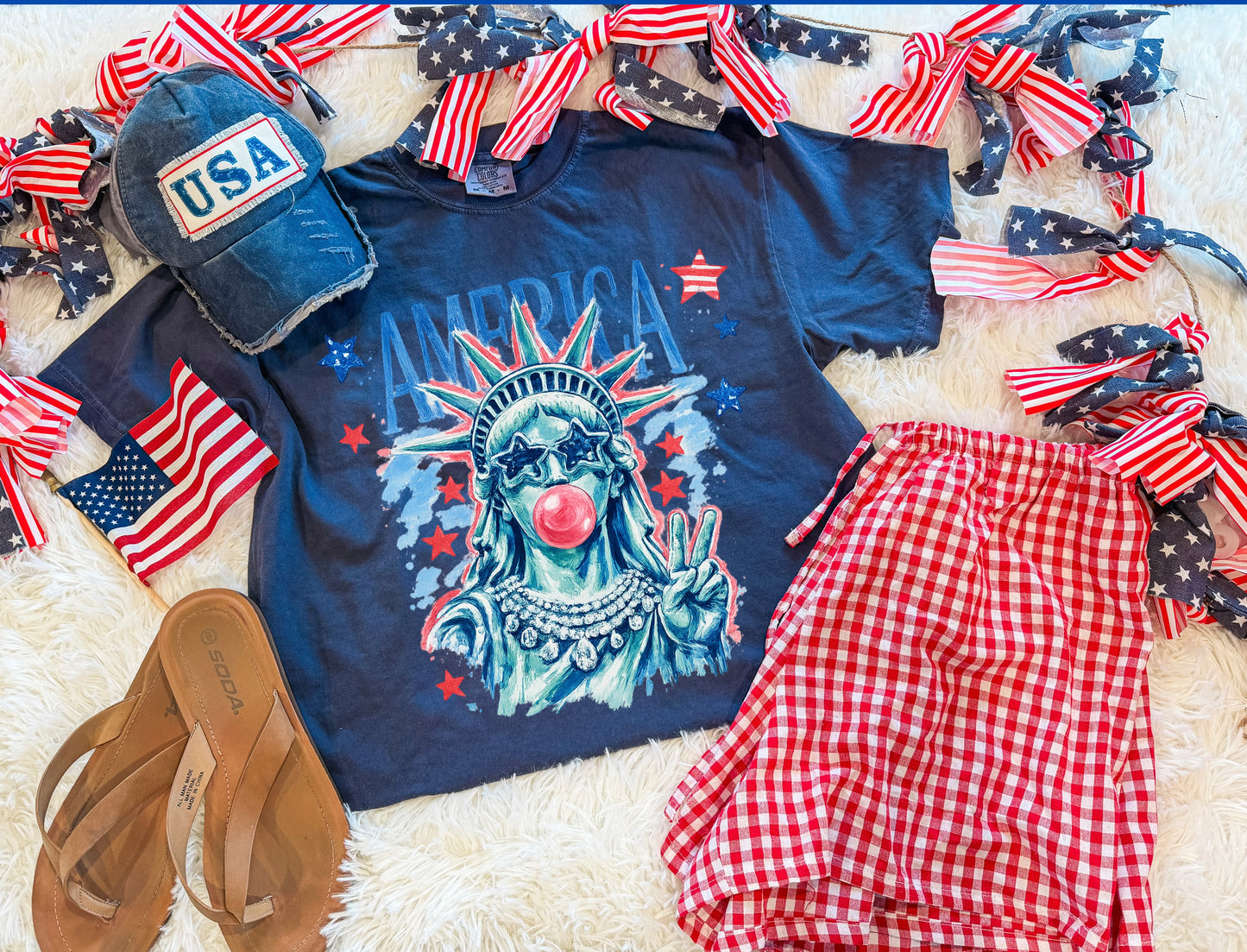 STATUE OF LIBERTY TEE (NAVY CC)