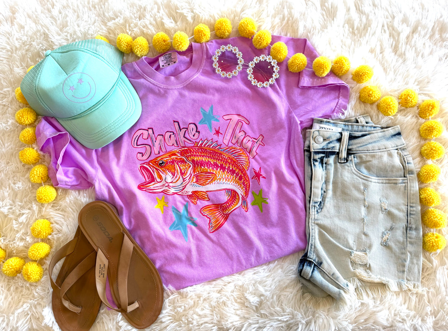 SHAKE THAT BASS TEE (N PURPLE)