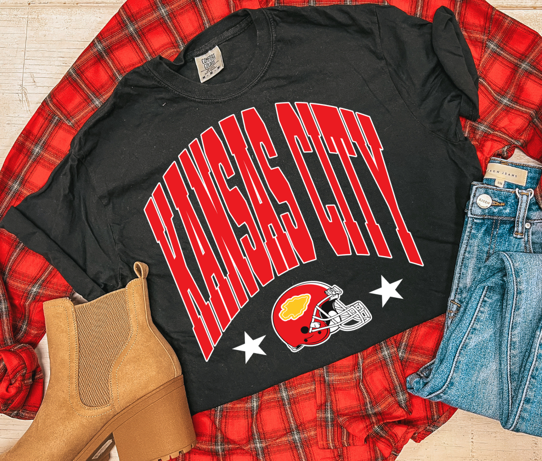 KANSAS CITY BASIC TEE (BLK)