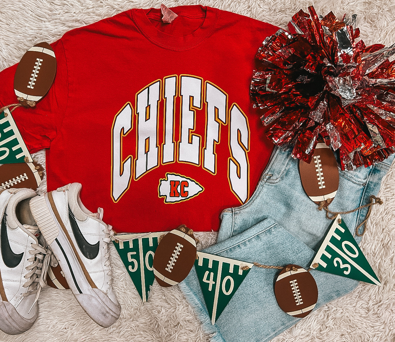 RED CHIEFS TEE (RED CC)