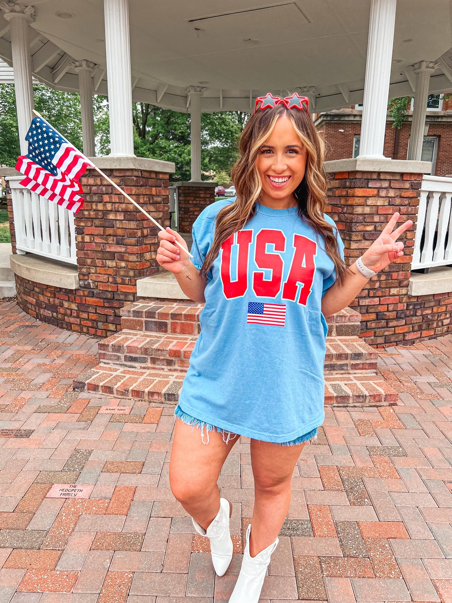 USA FLAG TEE