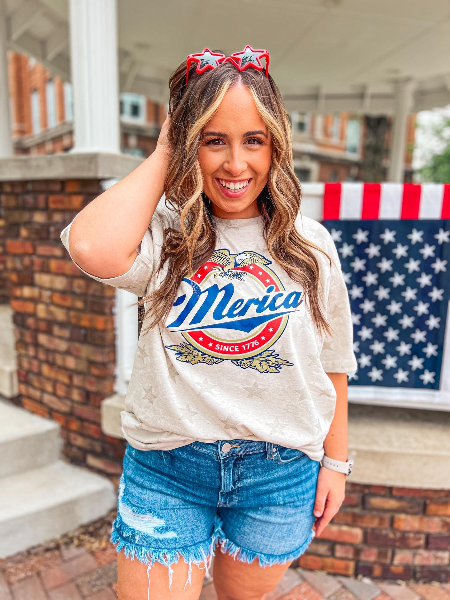 MERICA STARS TEE