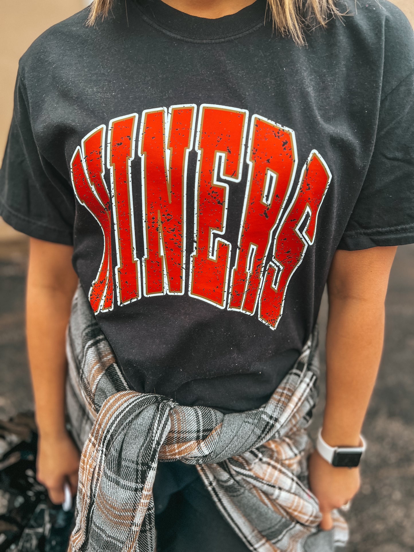 NINERS OVERSIZED FONT TEE