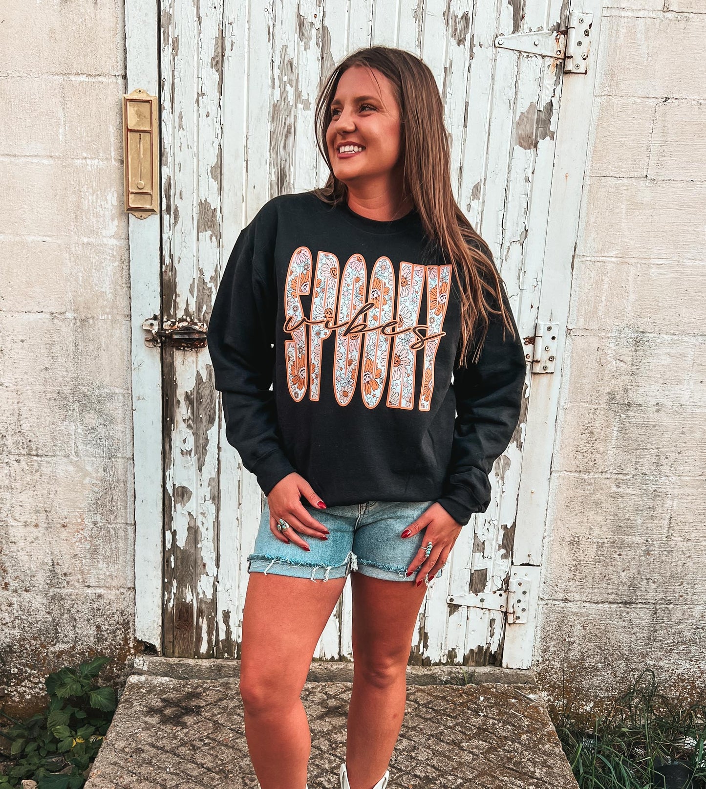 SPOOKY VIBES SWEATSHIRT