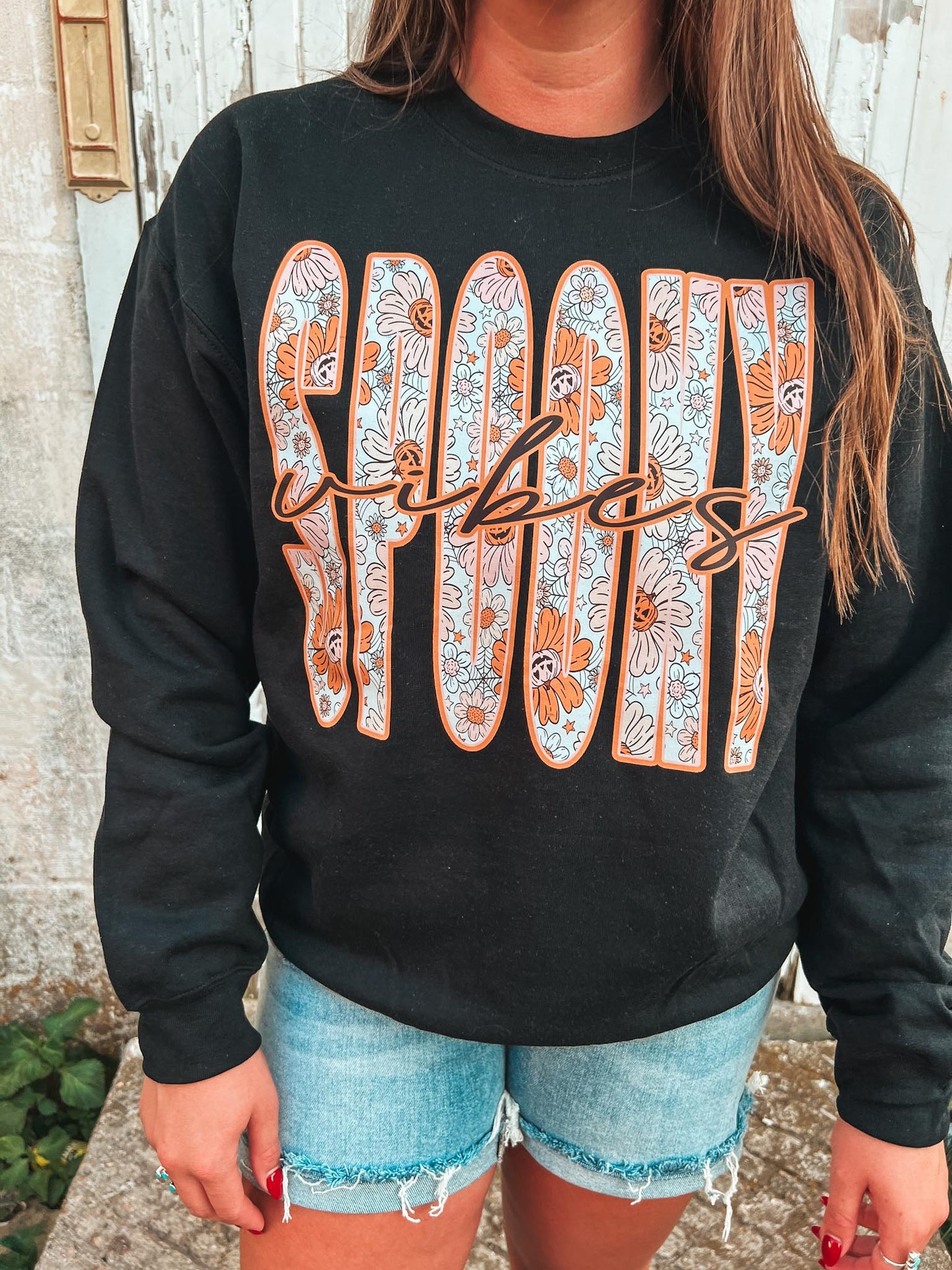 SPOOKY VIBES SWEATSHIRT