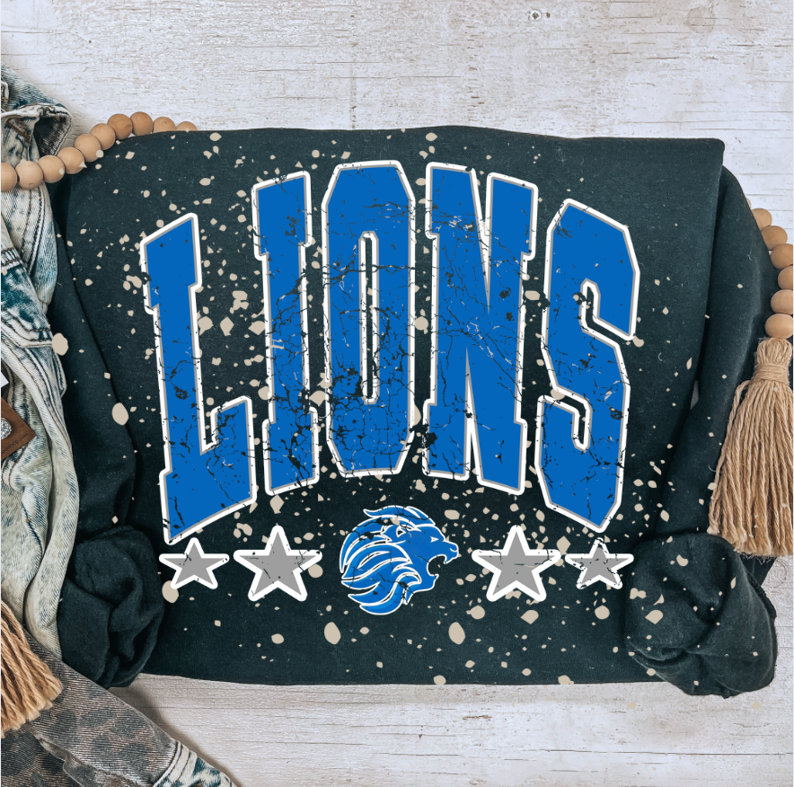LIONS BLEACHED SWEATSHIRT
