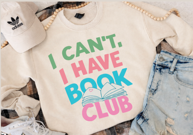 I CANT I HAVE BOOK CLUB (NATURAL)