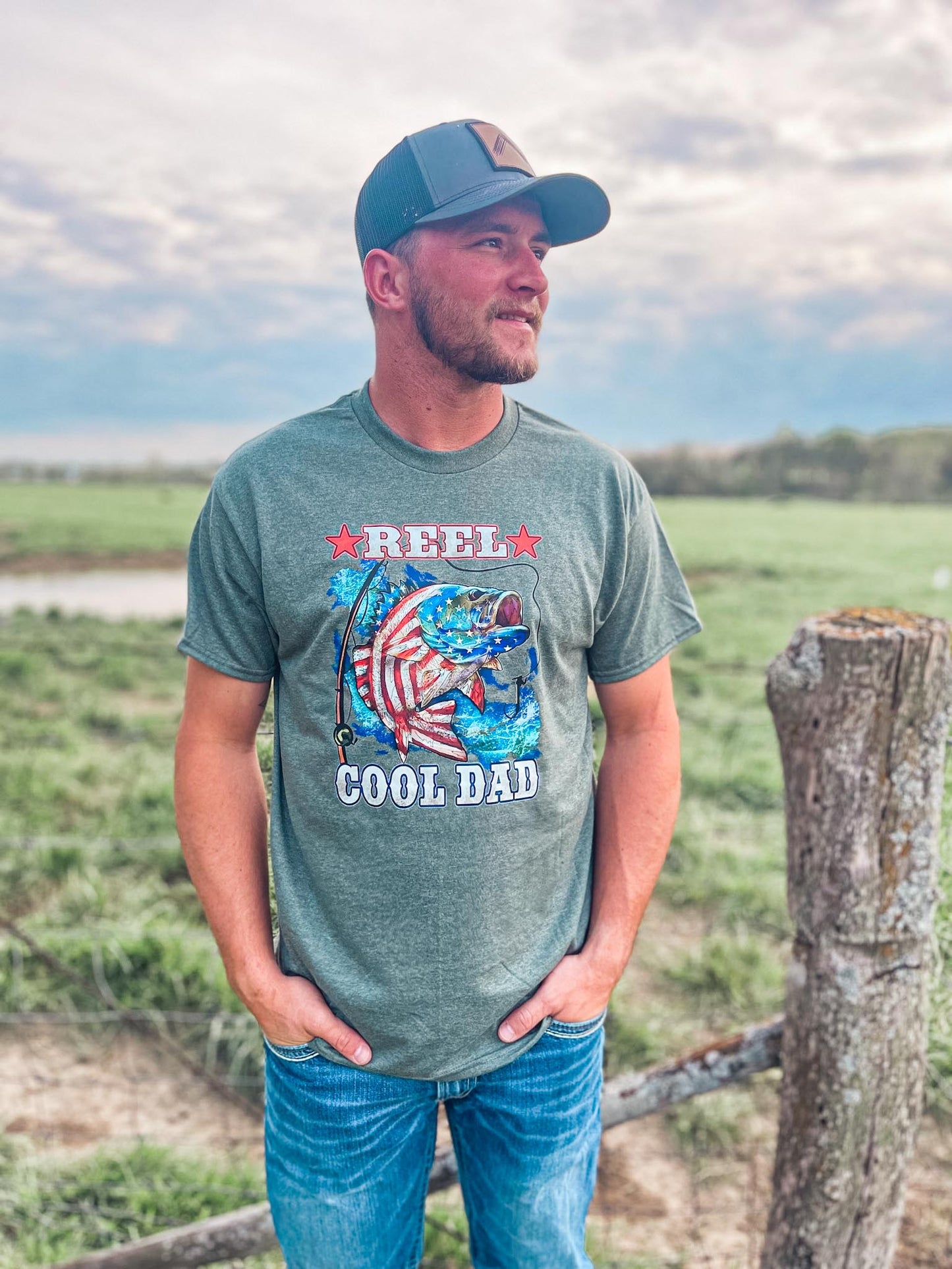REEL COOL DAD TEE
