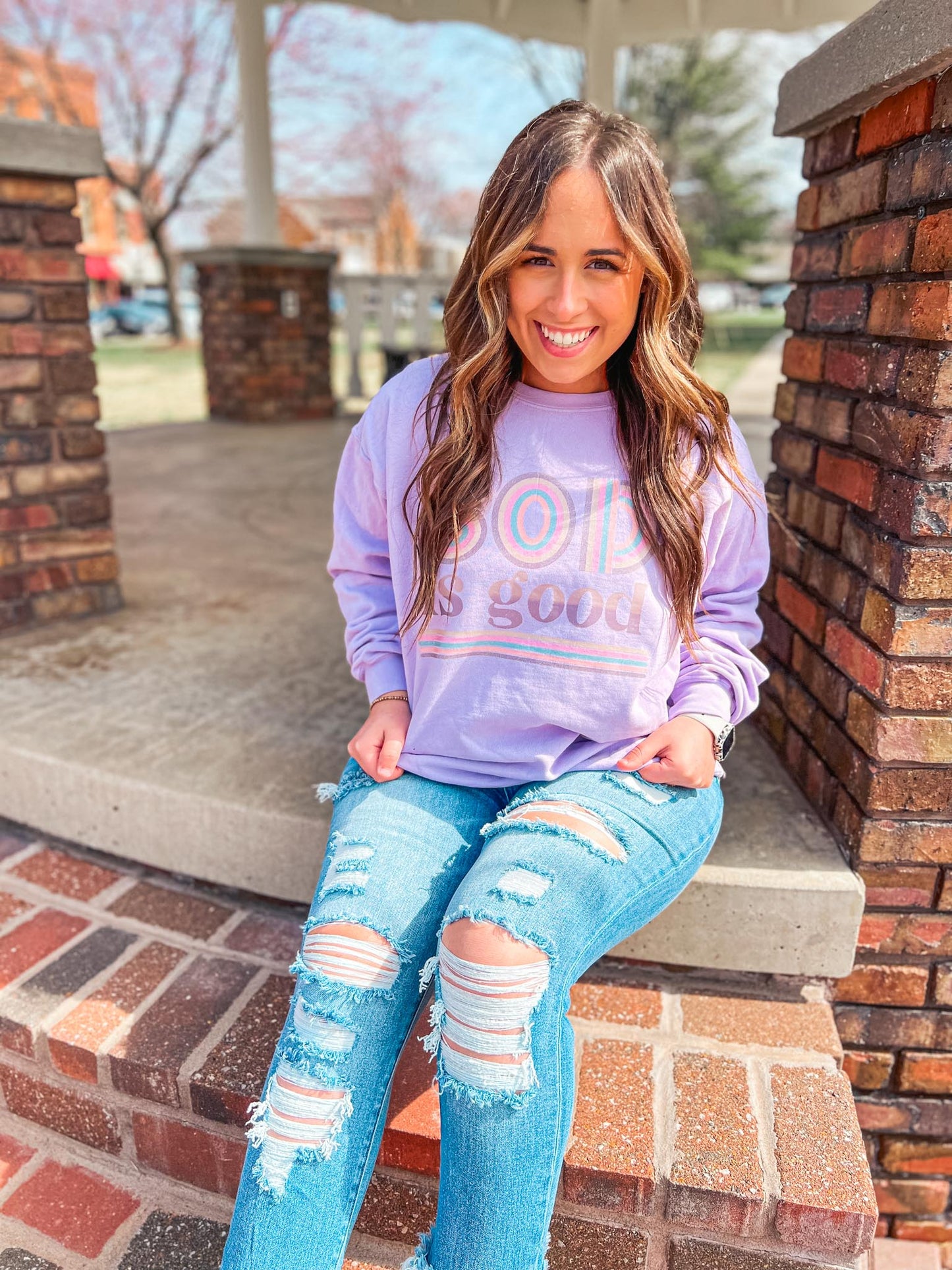 GOD IS GOOD SWEATSHIRT