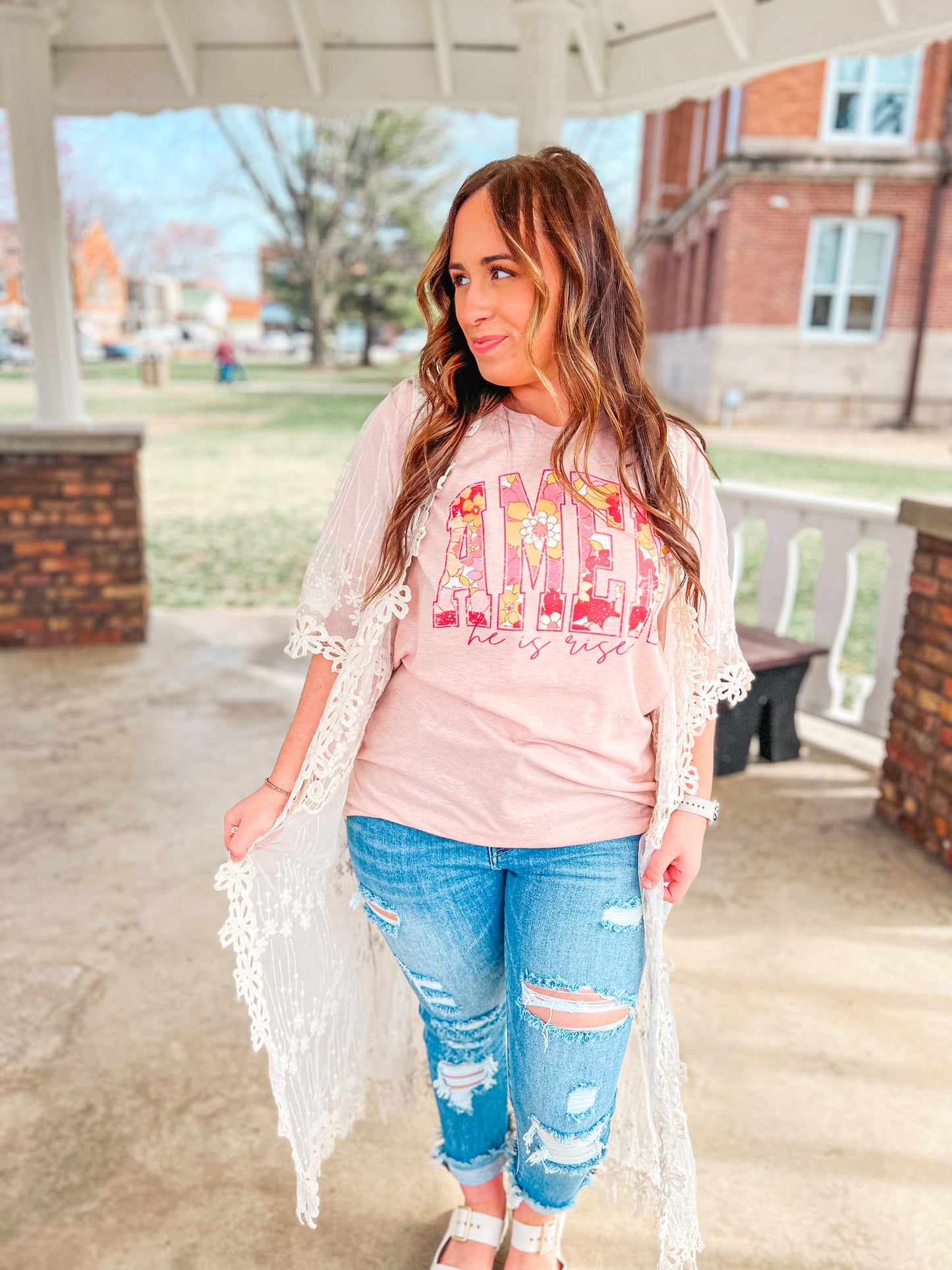 AMEN HE IS RISEN TEE