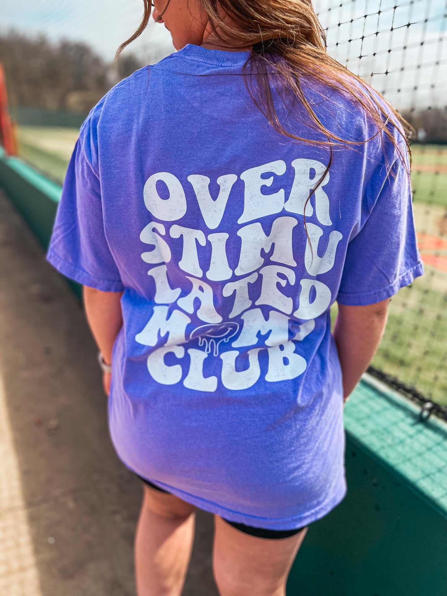OVERSTIMULATED MOMS CLUB TEE