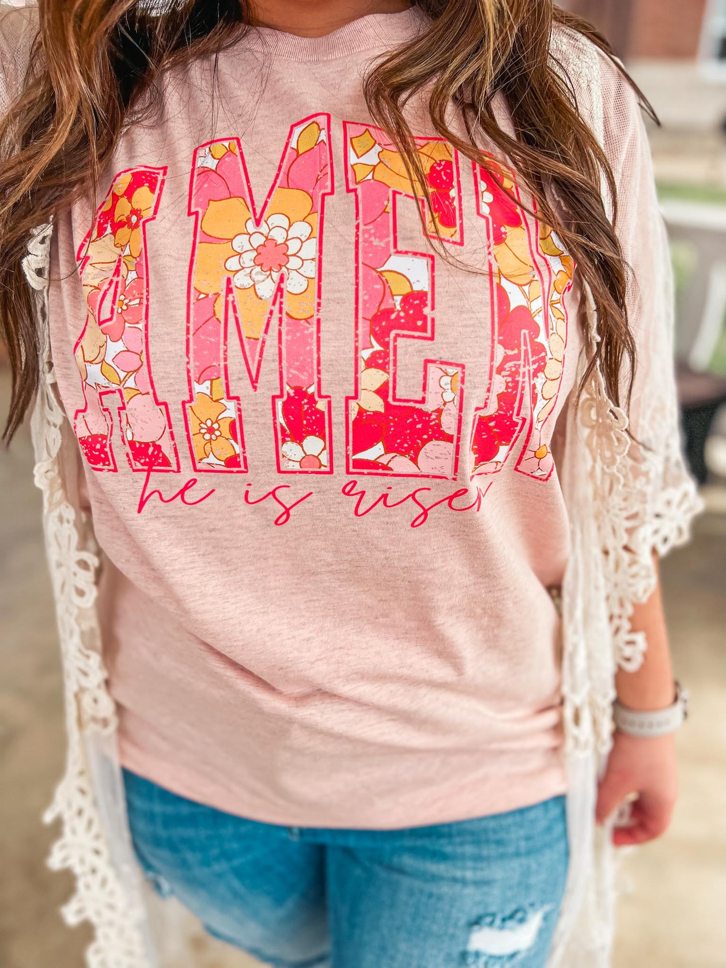 AMEN HE IS RISEN TEE