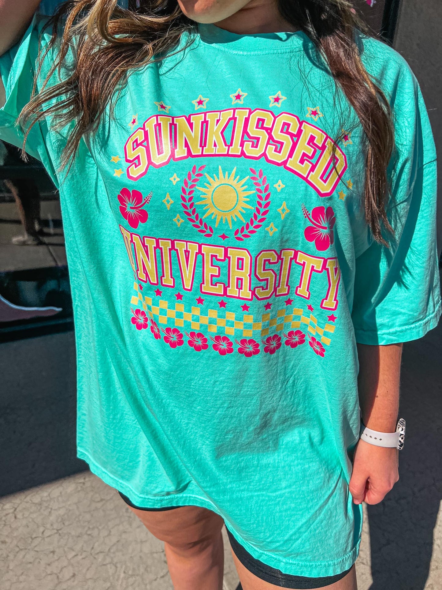 SUNKISSED UNIVERSITY TEE