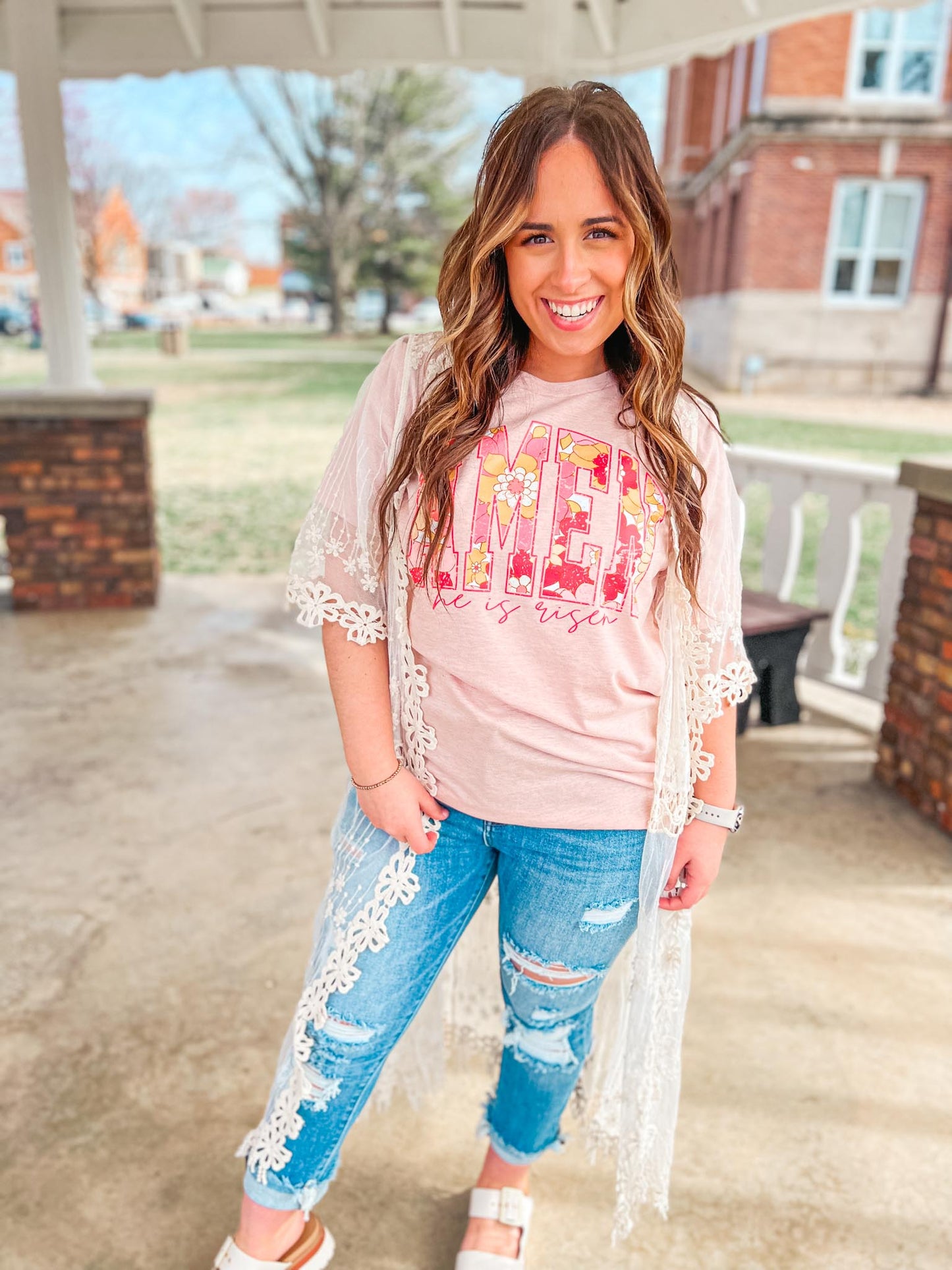 AMEN HE IS RISEN TEE