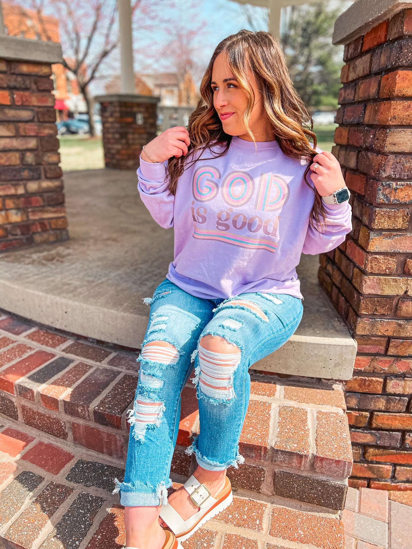 GOD IS GOOD SWEATSHIRT