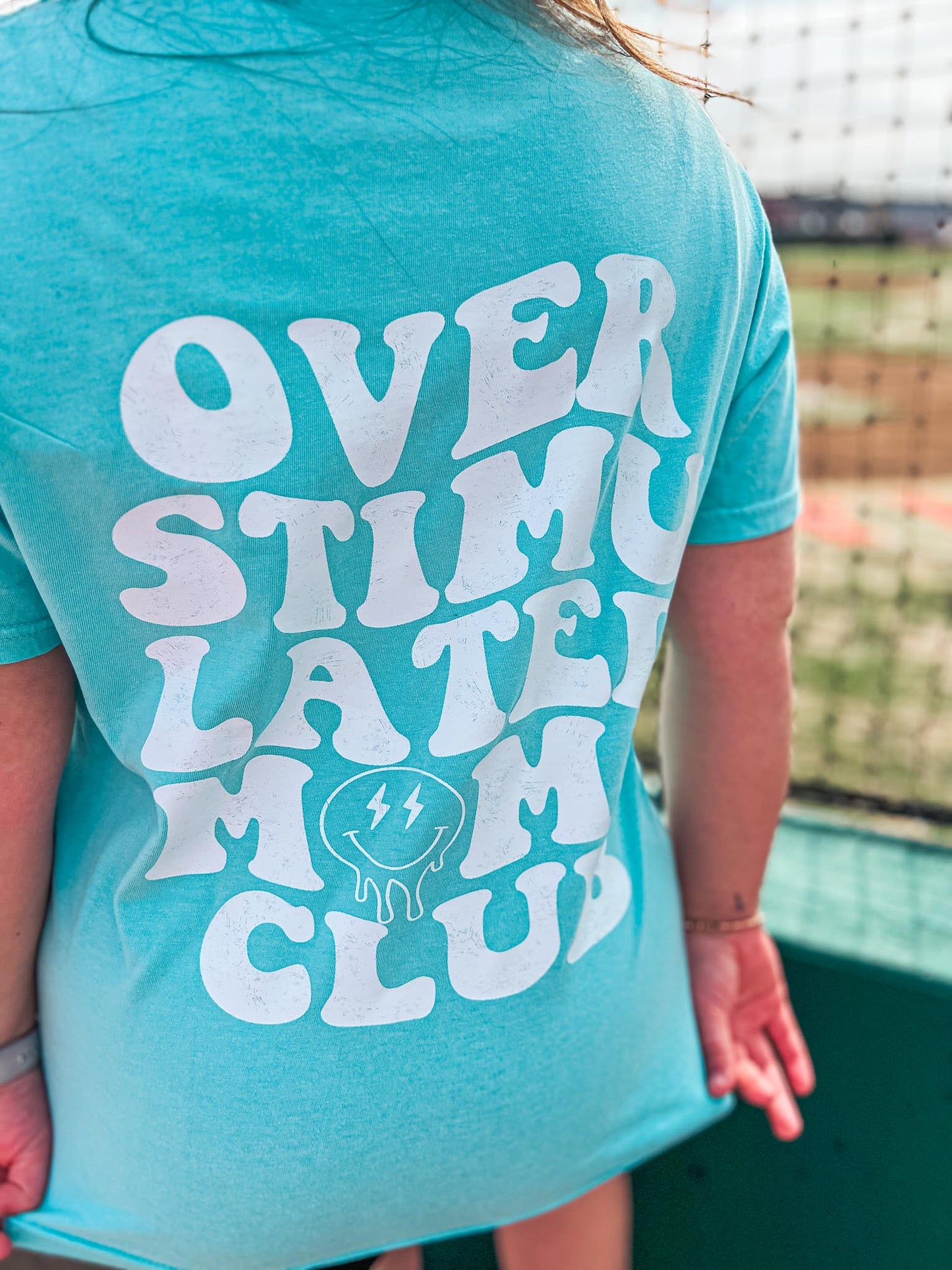 OVERSTIMULATED MOMS CLUB TEE
