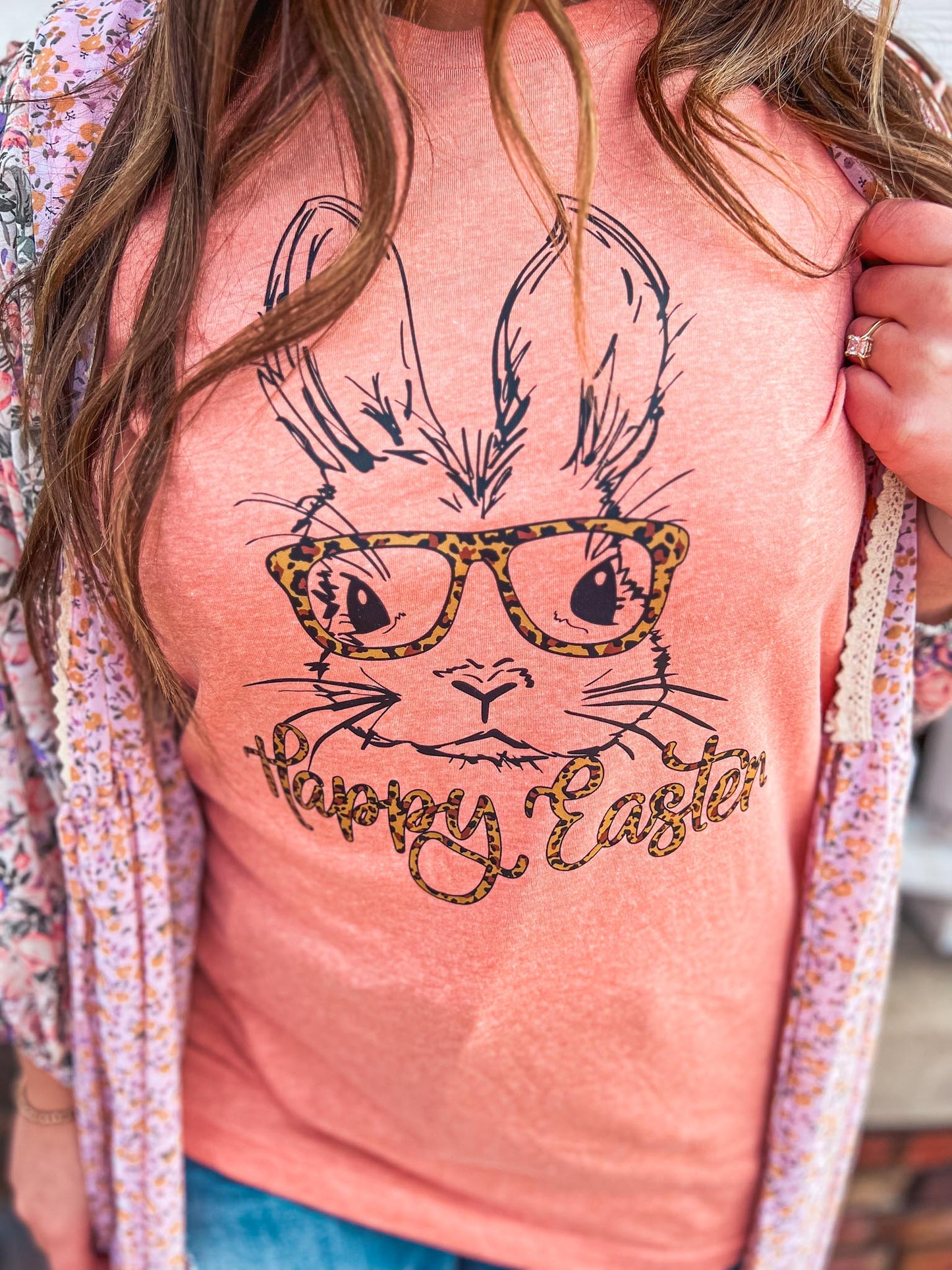 HAPPY EASTER BUNNY TEE