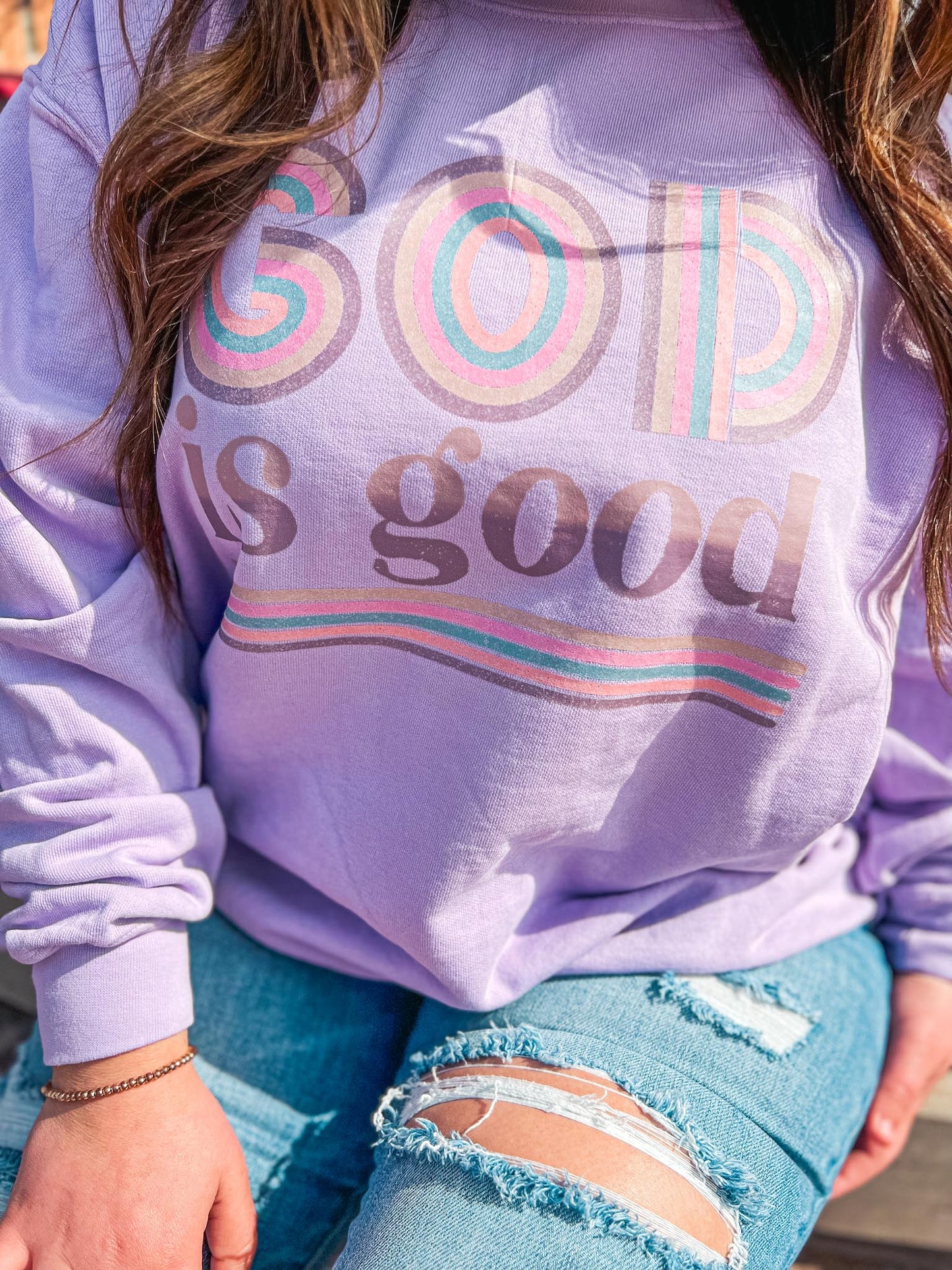 GOD IS GOOD SWEATSHIRT