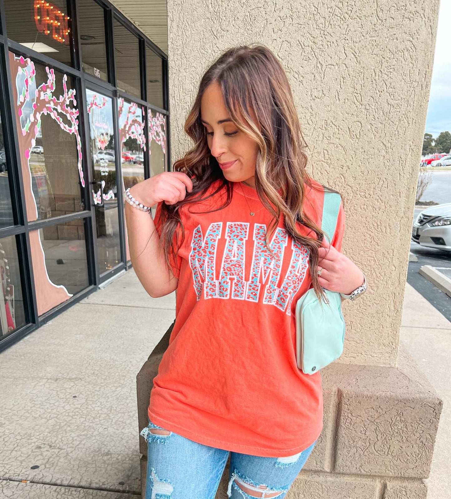 CORAL MAMA TEE